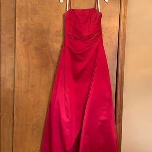 Red prom dress